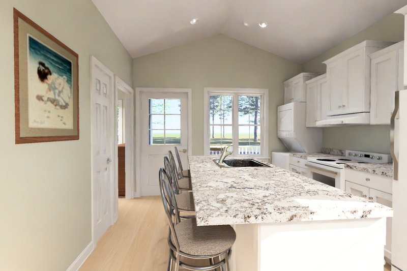 Home Plan - Interior - Kitchen 1 for Cottage House Plan #513-2480 - 2 bed, 2 bath