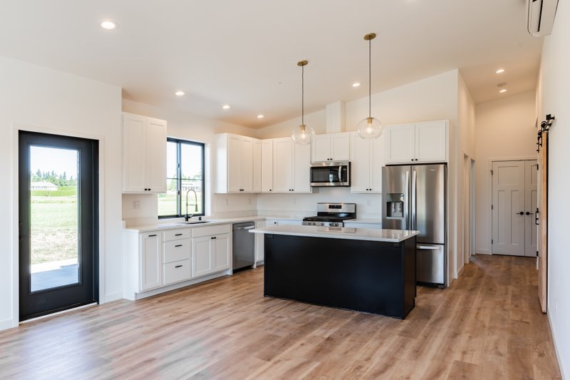 Architectural House Design - Interior - Kitchen for Barndominium House Plan #1070-121 - 1 bed, 1 bath
