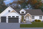 Ranch Style House Plan - 3 Beds 2 Baths 2950 Sq/Ft Plan #1060-287 