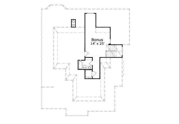 European Floor Plan - Other Floor Plan #411-567