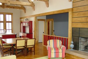 Interior - Family Room for Cottage House Plan #901-7 - 3 bed, 2.5 bath