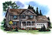 Farmhouse Style House Plan - 4 Beds 2.5 Baths 2002 Sq/Ft Plan #18-268 