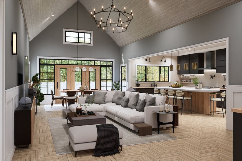 House Blueprint - Interior - Other 2 for Farmhouse House Plan #54-681 - 3 bed, 3 bath