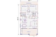Cabin Style House Plan - 3 Beds 2 Baths 1494 Sq/Ft Plan #3-349 