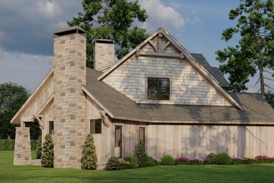 Exterior - Other Elevation 1 for Craftsman House Plan #17-2377 - 4 bed, 3 bath