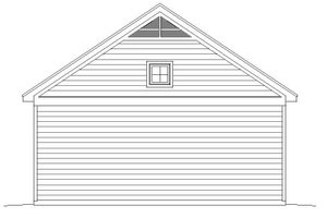 Exterior - Other Elevation 1 for Country House Plan #932-197, 0 bath