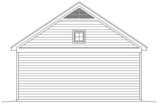 Exterior - Other Elevation 1 for Country House Plan #932-197, 0 bath