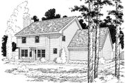 Traditional Style House Plan - 4 Beds 2.5 Baths 1900 Sq/Ft Plan #312-526 