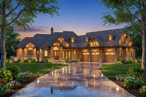 House Design - Exterior - Front Elevation for Craftsman House Plan #54-700 - 3 bed, 2 bath