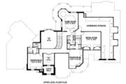 European Style House Plan - 4 Beds 4.5 Baths 4995 Sq/Ft Plan #141-218 