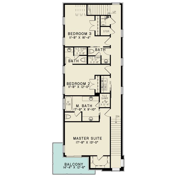 Contemporary Floor Plan - Main Floor Plan #923-379