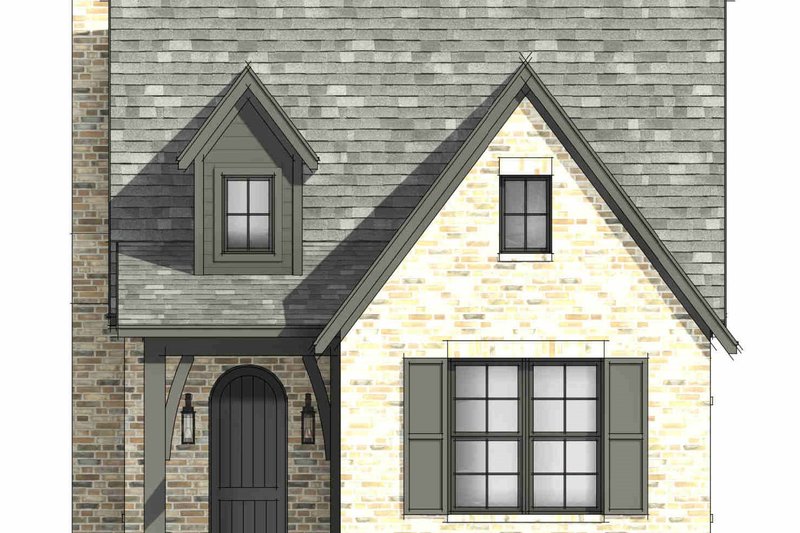 Home Plan - Exterior - Front Elevation 5 for Cottage House Plan #1096-143 - 1 bed, 1 bath