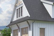 Farmhouse Style House Plan - 2 Beds 1 Baths 890 Sq/Ft Plan #1114-45 Exterior 