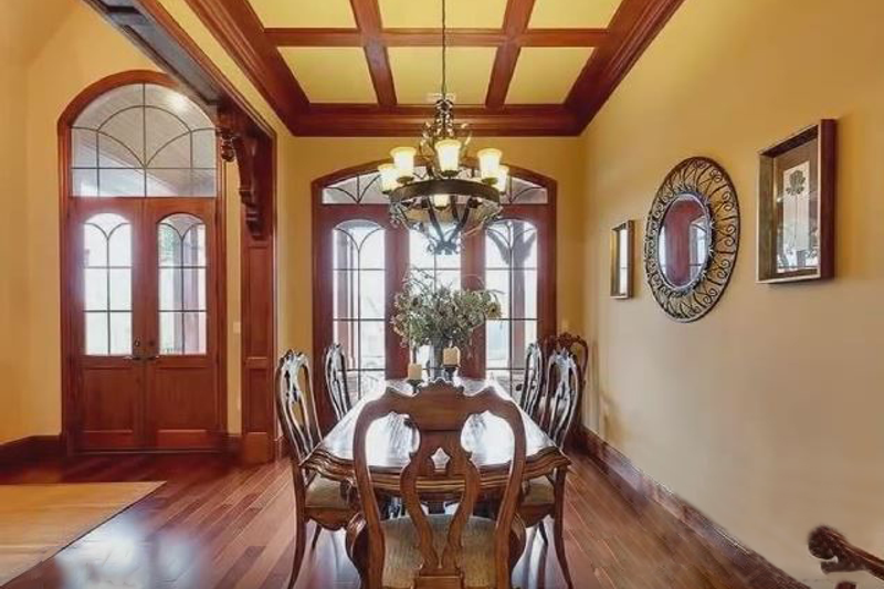 Architectural House Design - Interior - Dining Room for Craftsman House Plan #54-511 - 3 bed, 2.5 bath