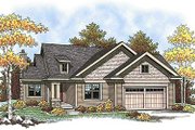 Traditional Style House Plan - 2 Beds 2.5 Baths 1354 Sq/Ft Plan #70-896 