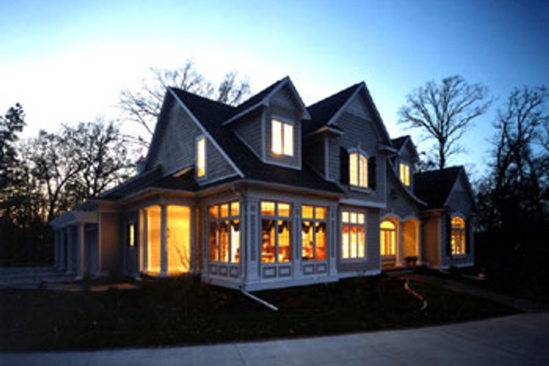 Home Plan - Photo 4 for Colonial House Plan #70-520 - 4 bed, 3.5 bath