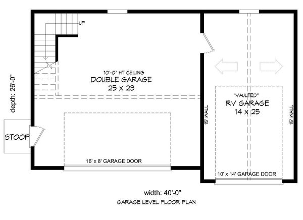 Country Floor Plan - Main Floor Plan #932-198