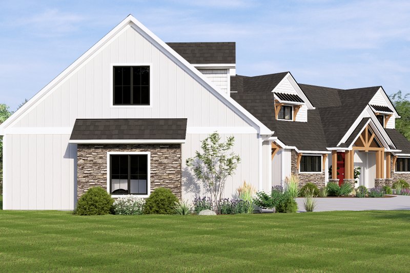 Architectural House Design - Exterior - Other Elevation for Craftsman House Plan #1064-346 - 3 bed, 3.5 bath