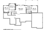 Prairie Style House Plan - 5 Beds 3.5 Baths 3661 Sq/Ft Plan #70-1005 