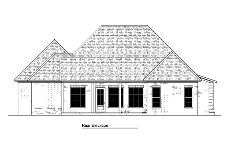 Traditional Style House Plan - 4 Beds 3 Baths 2372 Sq/Ft Plan #1081-19 ...