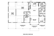 Contemporary Style House Plan - 3 Beds 2 Baths 2452 Sq/Ft Plan #117-1080 Floor 