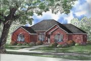 Southern Style House Plan - 3 Beds 3.5 Baths 2760 Sq/Ft Plan #17-527 