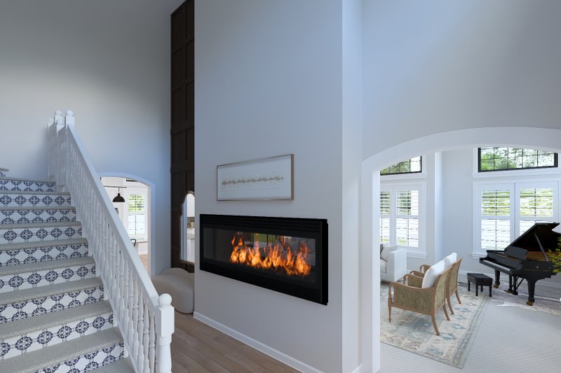 House Blueprint - Interior - Entry 3 for Craftsman House Plan #1060-477 - 3 bed, 3.5 bath