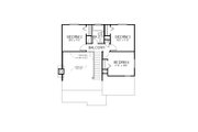 Traditional Style House Plan - 4 Beds 2 Baths 1387 Sq/Ft Plan #80-105 