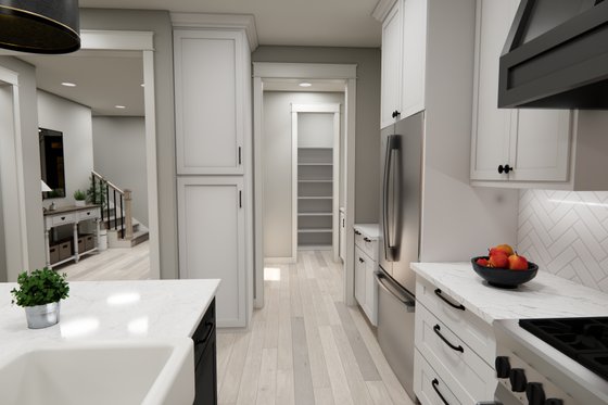 Interior - Kitchen 1 for Farmhouse House Plan #51-1455 - 3 bed, 3.5 bath