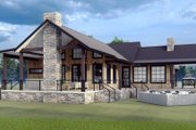 Cabin Style House Plan - 1 Beds 1 Baths 1260 Sq/Ft Plan #1109-10 Photo 