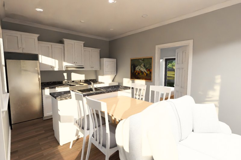 Home Plan - Interior - Dining Room for Modern House Plan #513-2494 - 1 bed, 1 bath