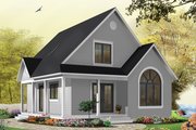 Cottage Style House Plan - 3 Beds 2 Baths 1226 Sq/Ft Plan #23-824 