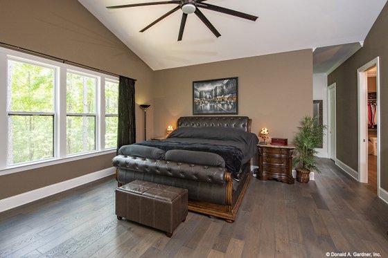 Interior - Master Bedroom 1 for Prairie House Plan #929-1001 - 3 bed, 2.5 bath