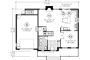 Farmhouse Style House Plan - 3 Beds 1.5 Baths 2148 Sq/Ft Plan #25-4149 