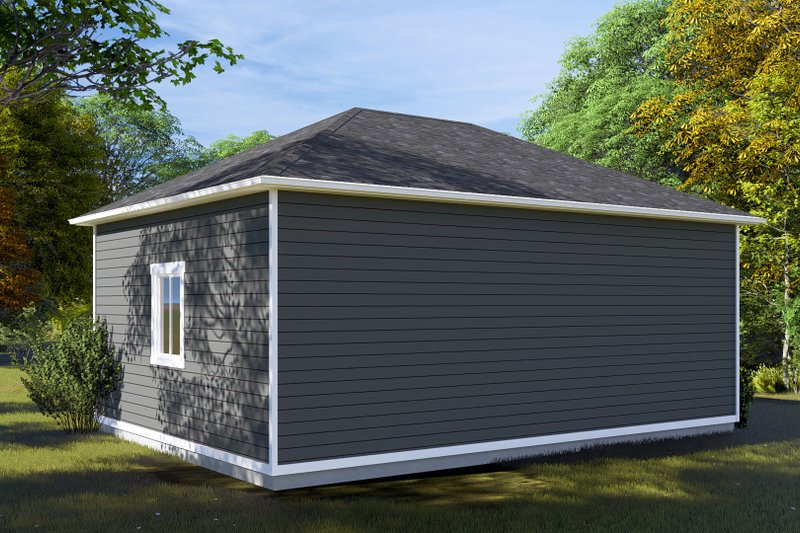 House Blueprint - Exterior - Other Elevation for Traditional House Plan #1060-231, 0 bath