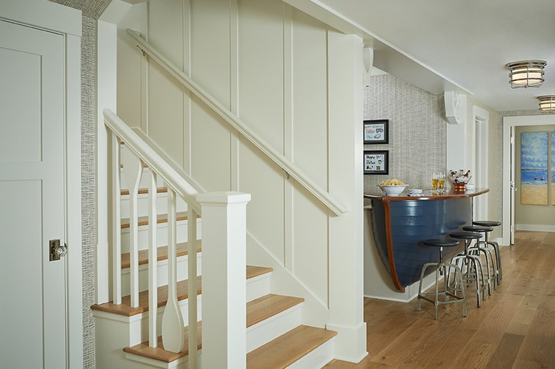 Architectural House Design - Lower Level Refreshment Area