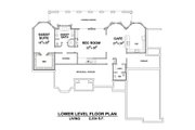 European Style House Plan - 4 Beds 4.5 Baths 6982 Sq/Ft Plan #20-2388 