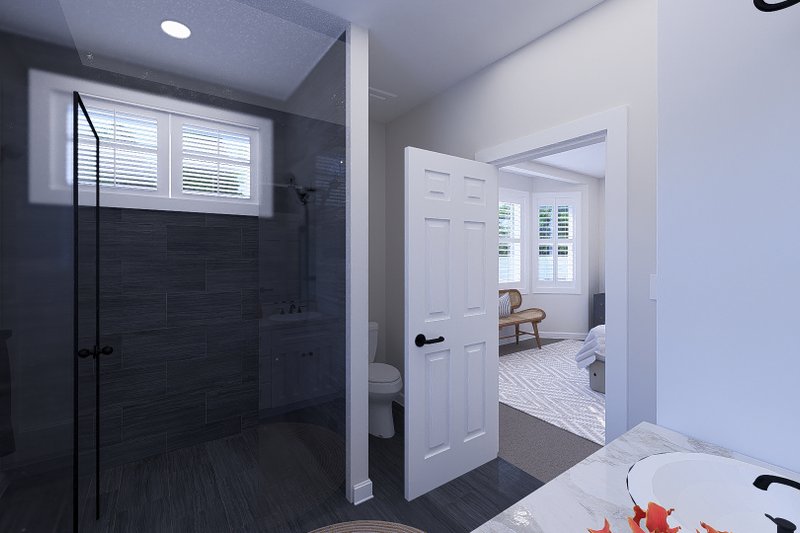 House Blueprint - Interior - Master Bathroom for Craftsman House Plan #1060-356 - 3 bed, 2.5 bath