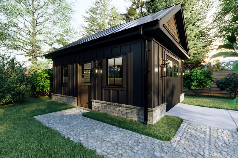 Home Plan - Exterior - Other Elevation 1 for Craftsman House Plan #1094-31, 0 bath
