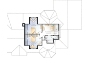 European Style House Plan - 3 Beds 2.5 Baths 2259 Sq/Ft Plan #23-236 