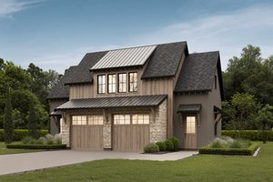Dream House Plan - Farmhouse Exterior - Front Elevation Plan #1114-51