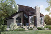 Cottage Style House Plan - 3 Beds 1.5 Baths 1464 Sq/Ft Plan #25-4923 