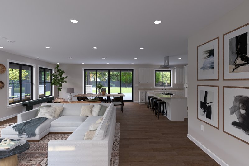 Architectural House Design - Interior - Other for Barndominium House Plan #1060-378 - 4 bed, 3 bath