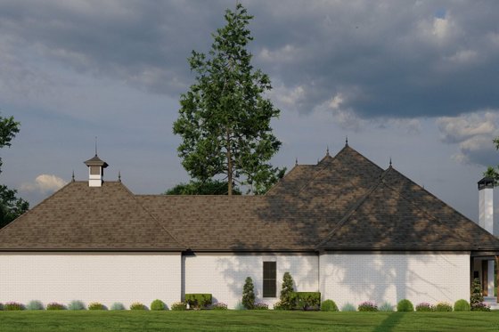 Exterior - Other Elevation 4 for European House Plan #17-2387 - 4 bed, 3.5 bath