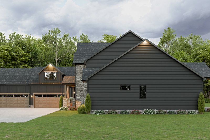 House Blueprint - Exterior - Other Elevation for Craftsman House Plan #1089-26 - 5 bed, 4 bath