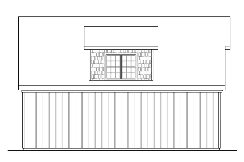 House Plan Design - Exterior - Other Elevation for Craftsman House Plan #124-934, 0 bath