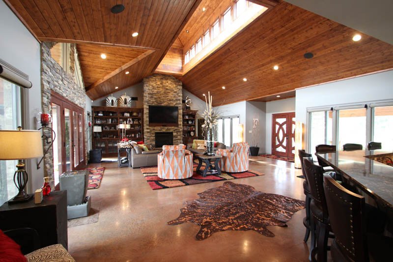 Dream House Plan - Interior - Family Room 1 for Contemporary House Plan #17-2551 - 4 bed, 3.5 bath
