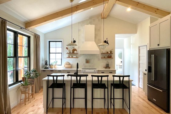 Interior - Kitchen for Modern House Plan #23-2715 - 2 bed, 2 bath