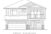 Farmhouse Style House Plan - 3 Beds 2 Baths 1534 Sq/Ft Plan #1100-93 Exterior 