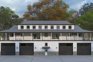 Home Plan - Barndominium Exterior - Front Elevation Plan #1060-391